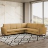 Moderne hoekbank 6-zits stof 288x248cm Yasel 18AG Afmetingen