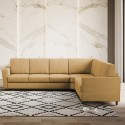 Moderne hoekbank 6-zits stof 288x248cm Yasel 18AG 
