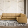 Moderne hoekbank 6-zits stof 288x248cm Yasel 18AG 