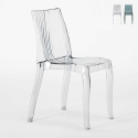 Transparante stapelbare polycarbonaat stoelen Grand Soleil Dune Kortingen