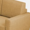 Moderne hoekbank 6-zits stof 288x248cm Yasel 18AG 