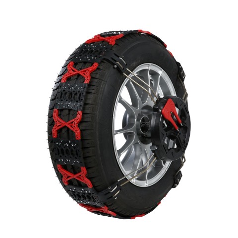 Universele sneeuwkettingen goedgekeurd voor niet-kettingbare auto's R13-24'' Modula Plastic Aanbieding