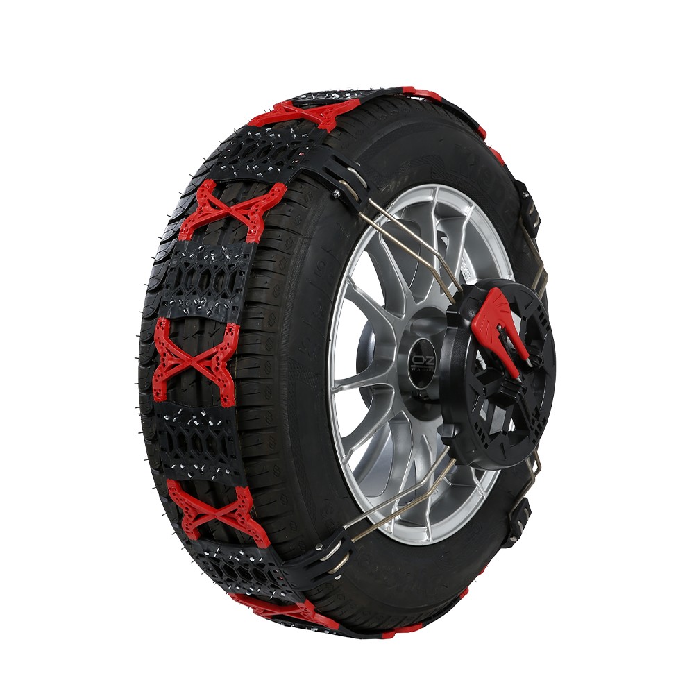 Universele sneeuwkettingen goedgekeurd voor niet-kettingbare auto's R13-24'' Modula Plastic