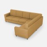 Moderne hoekbank 6-zits stof 288x248cm Yasel 18AG 