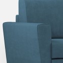 Moderne grote hoekbank in stof 7-zits 288x288cm Yasel 218AG 