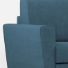 Moderne grote hoekbank in stof 7-zits 288x288cm Yasel 218AG 