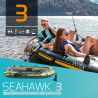 Opblaasbare 3-persoons rubberboot Intex 68380 Seahawk Kortingen
