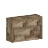 Uitschuifbare bank 66-290cm voor eettafel console Pratika A 