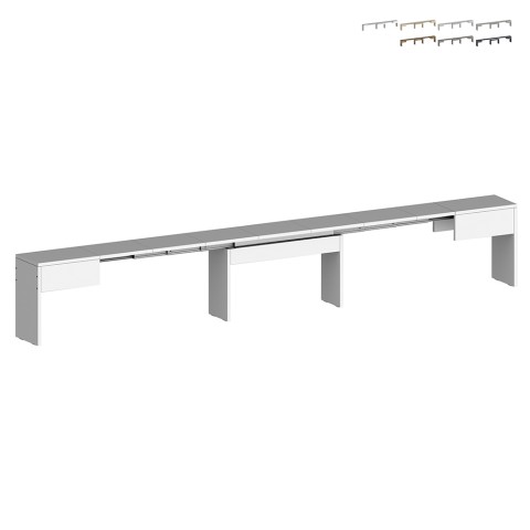 Uitschuifbare eetkamertafelbank 66-290cm Pratika B Aanbieding