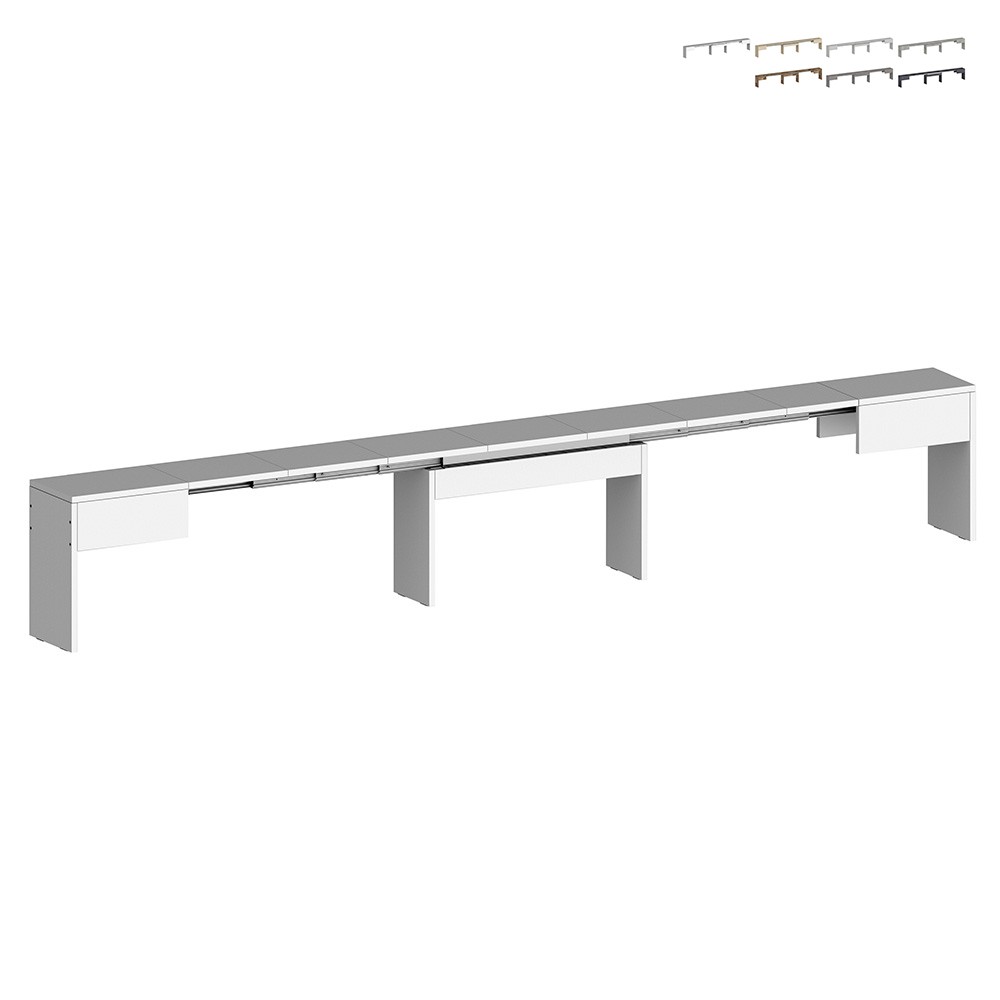 Uitschuifbare eetkamertafelbank 66-290cm Pratika B