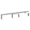 Bank voor uitschuifbare eettafelconsole 66-290cm Pratika B 