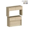 Set van 2 uitschuifbare banken 66-290cm voor eettafel Pratika A + B Verkoop