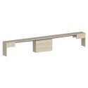 Set van 2 uitschuifbare banken 66-290cm voor eettafel Pratika A + B 