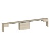 Set van 2 uitschuifbare banken 66-290cm voor eettafel Pratika A + B 