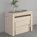 Set van 2 uitschuifbare banken 66-290cm voor eettafel Pratika A + B Model