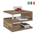 Moderne elegante salontafel met 2 planken Zeta 55 Karakteristieken