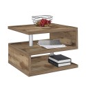 Moderne elegante salontafel met 2 planken Zeta 55 