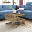 Moderne elegante salontafel met 2 planken Zeta 55 Catalogus