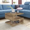 Moderne elegante salontafel met 2 planken Zeta 55 Catalogus