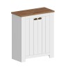 Schoenenkast garderobe 2 deuren wit hout klassieke stijl Livera Voorraad