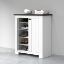 Livera Klassieke Witte Houten Schoenkast 2 Deuren Voor Ingang Aankoop