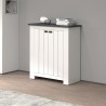 Livera Klassieke Witte Houten Schoenkast 2 Deuren Voor Ingang Korting