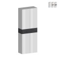 Schoenenkast 4 deuren 10 planken opbergruimte 76x34x200cm wit Hanad Aanbieding