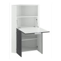 Opvouwbaar ruimtebesparend hoekbureau Layla II 90x56cm Korting