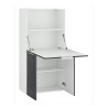 Layla inklapbaar bureau 70x35cm ruimtebesparend wandplank kast Korting
