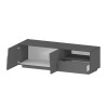 Moderne design televisiemeubel woonkamer 2 deuren 1 lade 150x44x46cm Trevis Model
