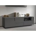 Moderne design televisiemeubel woonkamer 2 deuren 1 lade 150x44x46cm Trevis Karakteristieken