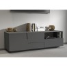 Moderne design televisiemeubel woonkamer 2 deuren 1 lade 150x44x46cm Trevis Karakteristieken