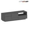 Moderne design televisiemeubel woonkamer 2 deuren 1 lade 150x44x46cm Trevis Aanbieding