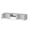 Moderne TV-kast met 4 deuren en lade 220x45x46cm Chiron 