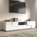 Moderne TV-kast met 4 deuren en lade 220x45x46cm Chiron Catalogus