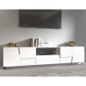 Moderne TV-kast met 4 deuren en lade 220x45x46cm Chiron 