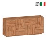 Moderne dressoir voor woonkamer met 4 deuren 200x44x86 Darill Voorraad
