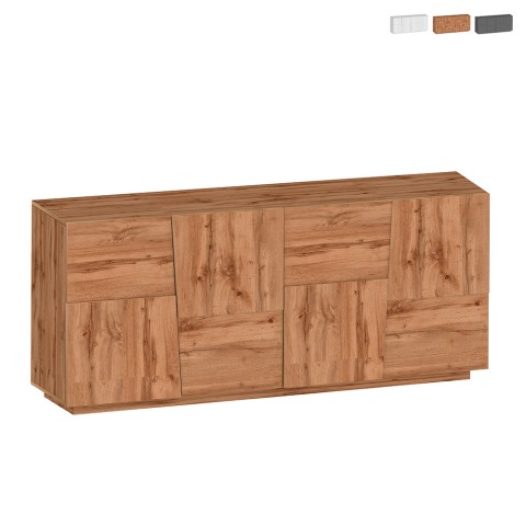 Moderne dressoir voor woonkamer met 4 deuren 200x44x86 Darill Aanbieding