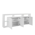 Moderne design dressoir voor woonkamer met 4 deuren 220x40x80 Towyn Model