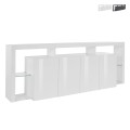 Moderne design dressoir voor woonkamer met 4 deuren 220x40x80 Towyn Aanbieding