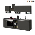 Modulaire moderne design keuken compleet 256cm Domina Aanbieding