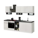 Modulaire moderne design keuken compleet 256cm Domina 