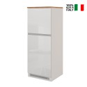 Inbouw koelkastombouw 2-deurs kast keuken 60x60x164,5h Halser Prijs