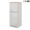 Inbouw koelkastombouw 2-deurs kast keuken 60x60x164,5h Halser Korting