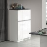 Inbouw koelkastombouw 2-deurs kast keuken 60x60x164,5h Halser Voorraad