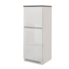 Mobiele koelkastomhulling voor inbouw 2 deuren keukenkast 60x60x164,5h Halser 