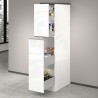 Moderne keukenlade met 2 kruidenlades 30x60x164,5 Trym 