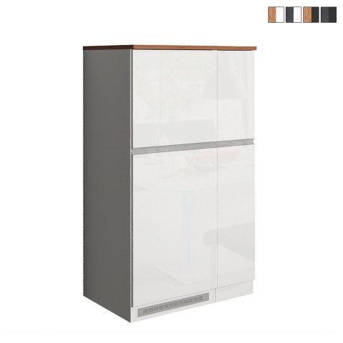 Set inbouw koelkastombouw en kruidenrek keuken lineair Fist Aanbieding