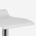 Moderne minimalistische draaibare designkruk van verchroomd metaal Clayton Aankoop