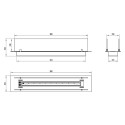 Moderne tafel bio-ethanol haardbrander met glas Athos 